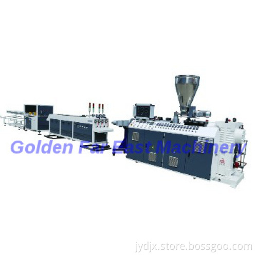 PVC Four Pipe Extrusion Line
